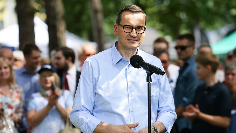 Mateusz Morawiecki w Tychach