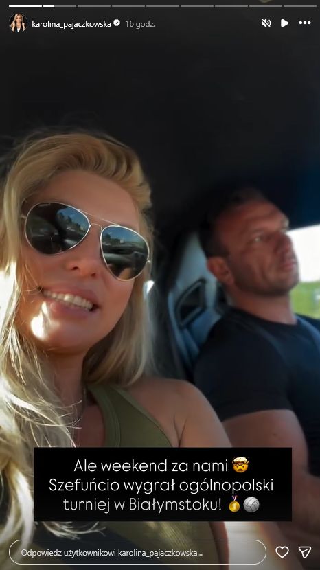 Karolina Pajączkowska zachwyca się nowym partnerem