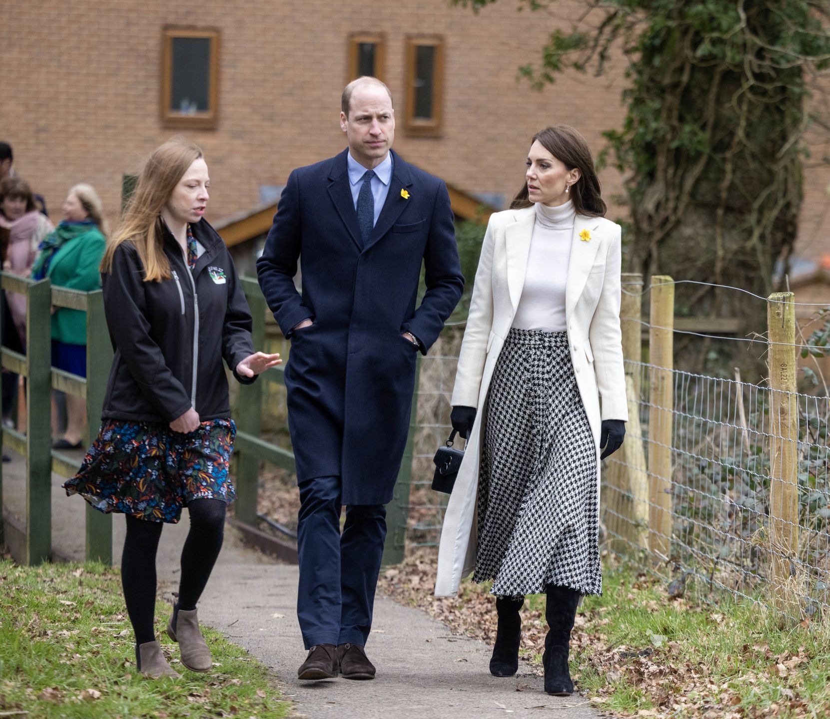 Książę William i Kate Middleton podczas wizyty w Walii