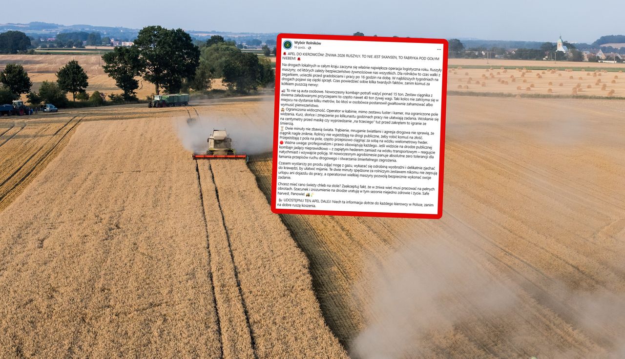Zaczęło się. Rolnicy aż zaapelowali. "To czas walki z zegarkiem"