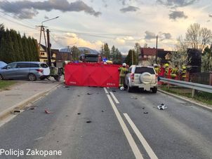 Tragiczny wypadek w Witowie. Nie żyje motocyklista