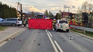 Tragiczny wypadek w Witowie. Nie żyje motocyklista