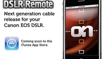 Obraz z aparatu na ekranie iPhone 1