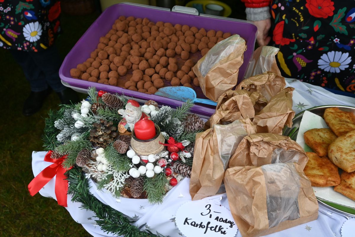 Kartofelki marcepanowe na jarmarku