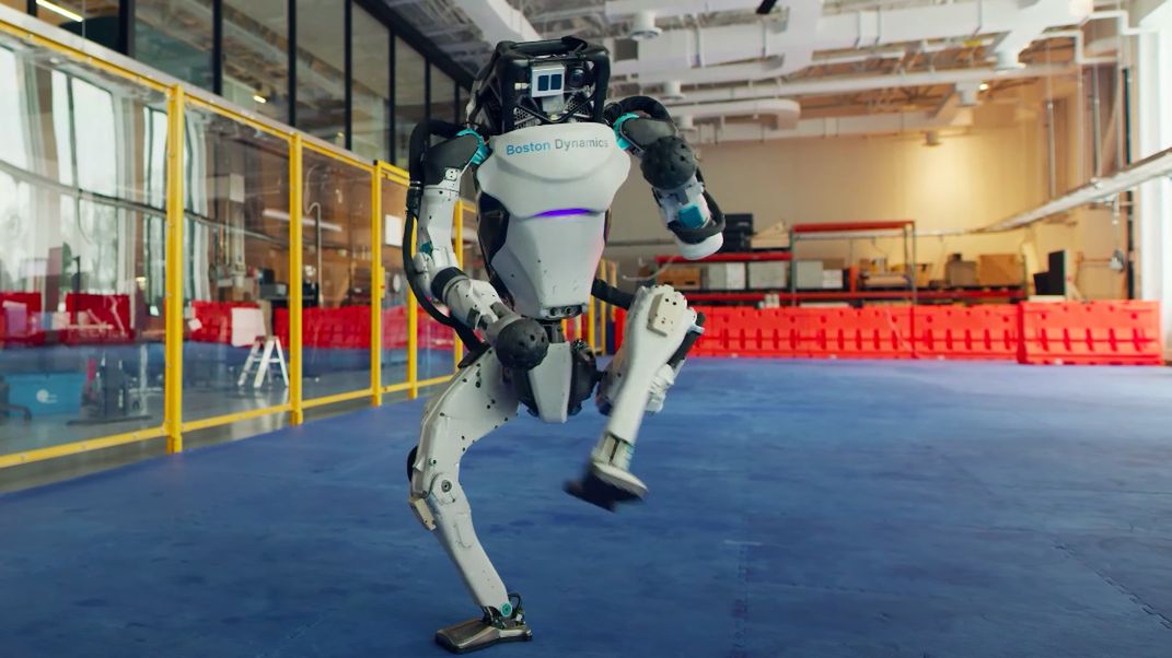 Oto tańczący robot