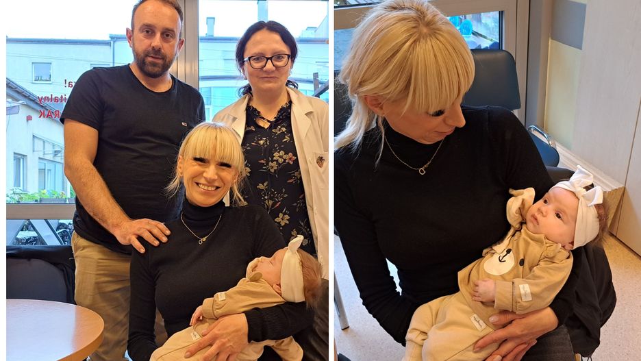 Mała Gabrysia przeszła operację w wieku siedmiu tygodni