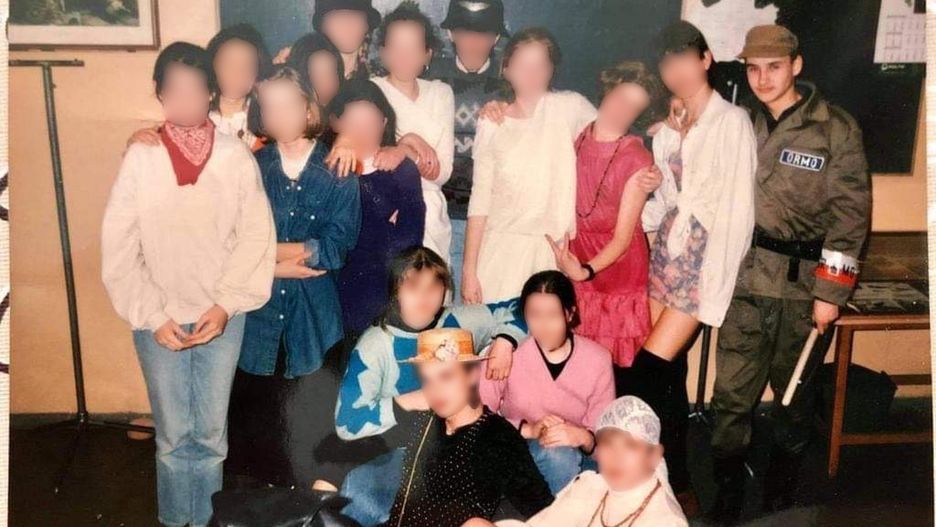 Klasa ze szkoły podstawowej w Łodzi do której uczęszczał Mikołaj Pawlak
