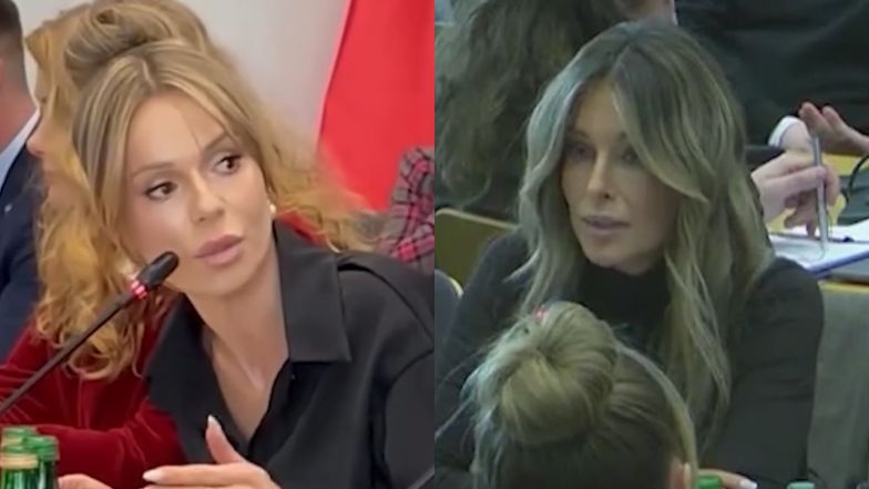 Tak przebiegło spotkanie Dody i Małgorzaty Rozenek-Majdan w Sejmie. Wyszło niezręcznie? (WIDEO)