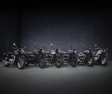Cała linia Triumph Bonneville z dużymi zmianami. Więcej mocy i lepsze prowadzenie