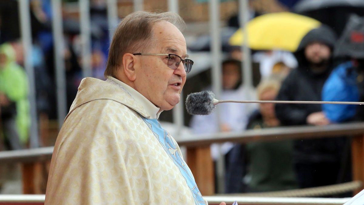 Tadeusz Rydzyk przemawiał do pielgrzymów z Rodziny Radia Maryja