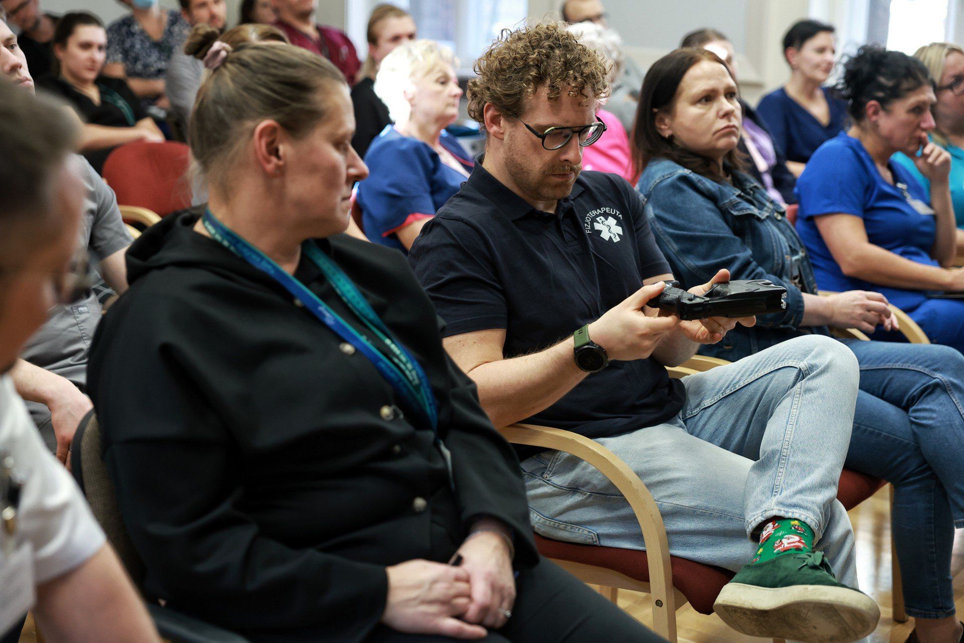 Szkolenie medyków w szpitalu W. Degi w Poznaniu