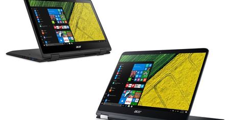 Acer Spin: nowa seria konwertowalnych laptopów