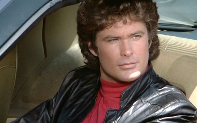 David Hasselhoff w serialu "Nieustraszony" w 1982 roku