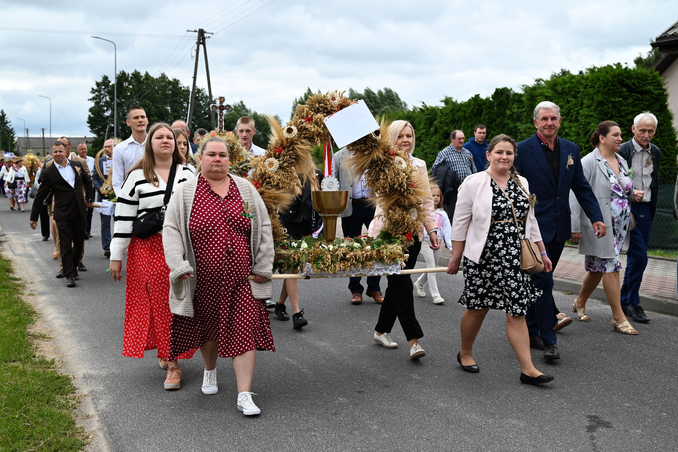 Tak wyglądały dożynki w gminie Zbójno
