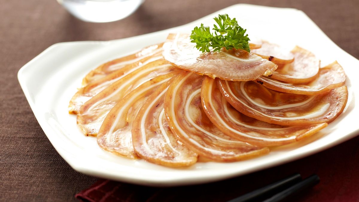 Salceson z świńskich uszu