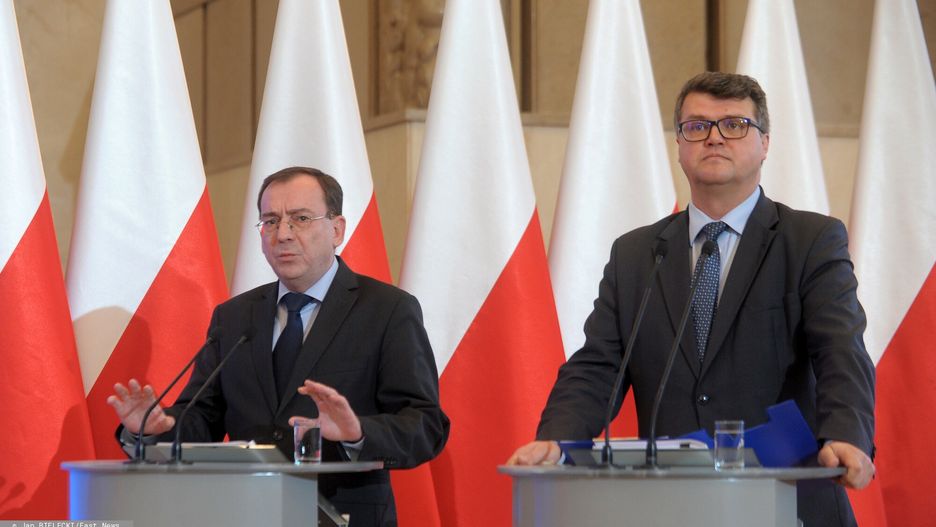 Mariusz Kamiński i Maciej Wąsik (Fot. Jan Bielecki/East News)