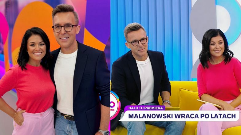 Katarzyna Cichopek i Maciej Kurzajewski debiutują w "Halo, tu Polsat". Widzowie już ruszyli z ocenami: "Widać duży stres"