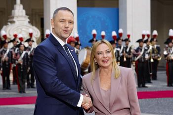 Karol Nawrocki w Rzymie. Spotkanie z premier Włoch i papieżem