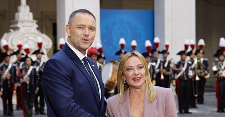 Karol Nawrocki w Rzymie. Spotkanie z premier Włoch i papieżem