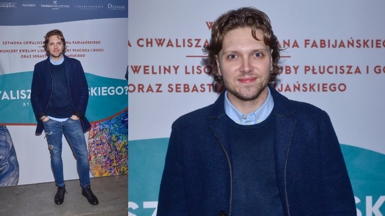 Tak wyglądał wernisaż Sebastiana Fabijańskiego