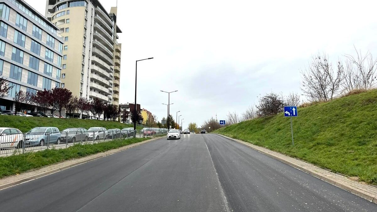 Nowy asfalt na ul. Szeligowskiego