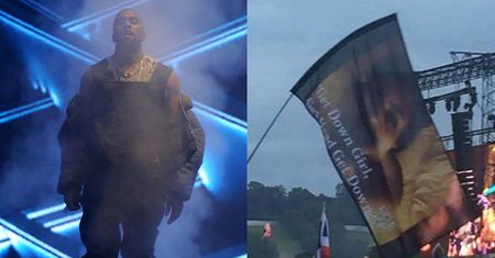Są 44 skargi na Westa po występie na Glastonbury! ZA BLUZGI I "OBRAŻANIE FANÓW"!