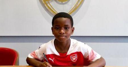 Arsenal podpisał kontrakt z... DZIEWIĘCIOLATKIEM!