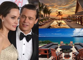 Jolie i Pitt spędzą Sylwestra na wynajętej wyspie (ZDJĘCIA)