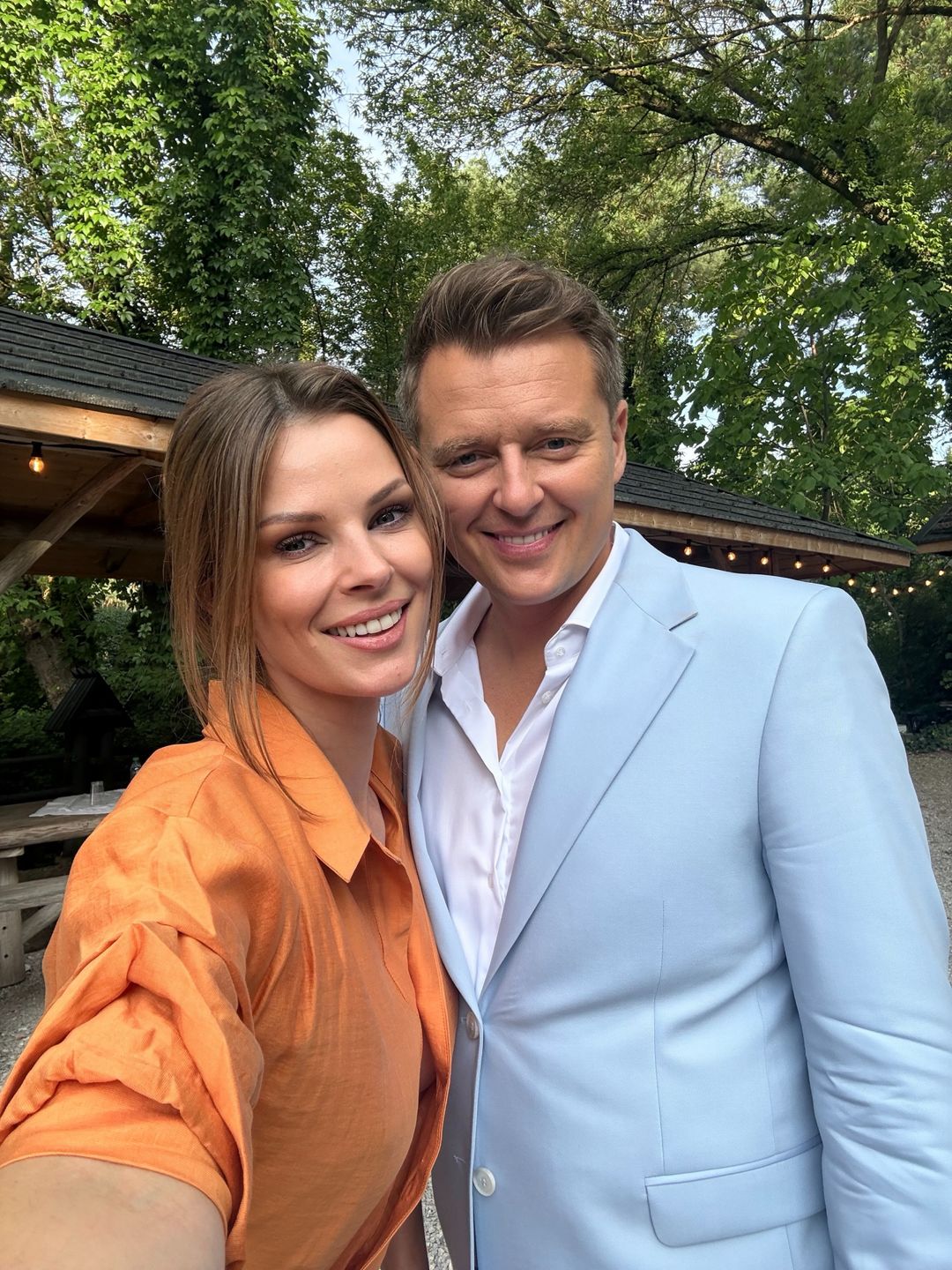Rafał Brzozowski i Małgorzata Tomaszewska