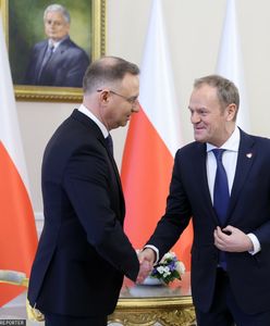 Trwa spotkanie w cztery oczy prezydenta i premiera