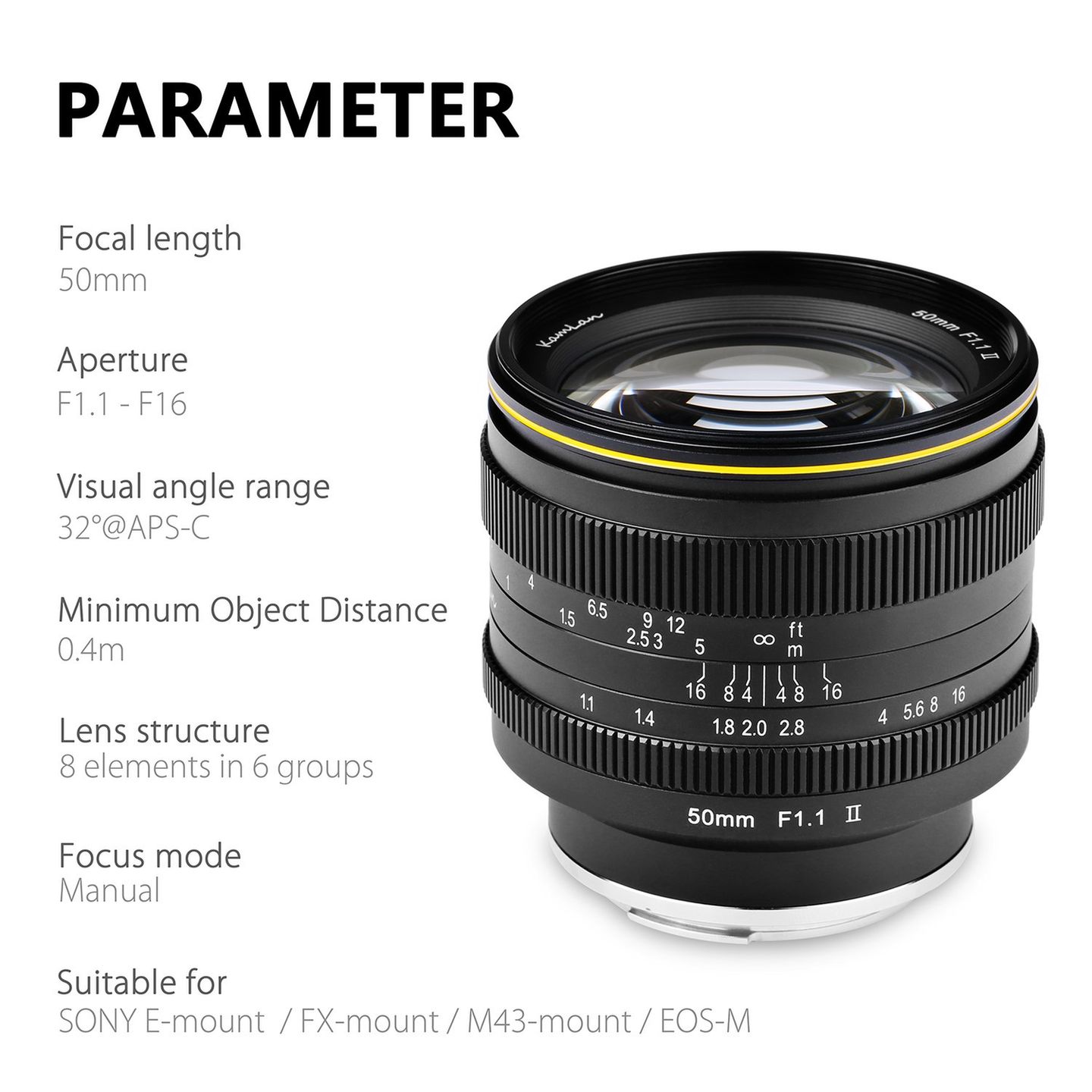 Kamlan 50 mm f/1.1 II – powrót króla bokehu do APS-C 2