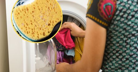 Wrzuć mokrą gąbkę do pralki. Później sobie podziękujesz