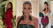 Kardashianki chwalą się ŚWIĄTECZNYMI STYLIZACJAMI. Która najlepsza?