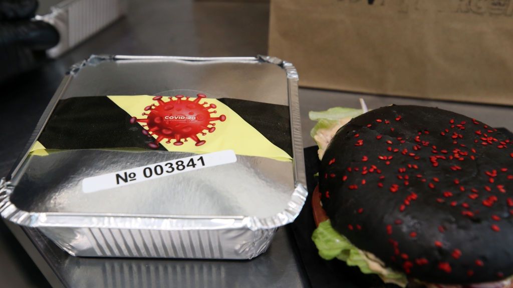rosja burger koronawirus