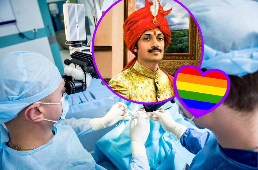 Książe Manvendra Singh Gohil uniknął operacji mózgu w celu "konwersji".