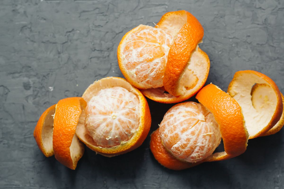 Mandarin peel