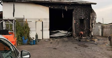 Rodzinny dramat w Wielkopolsce. Strzelił do kobiety i podpalił dom