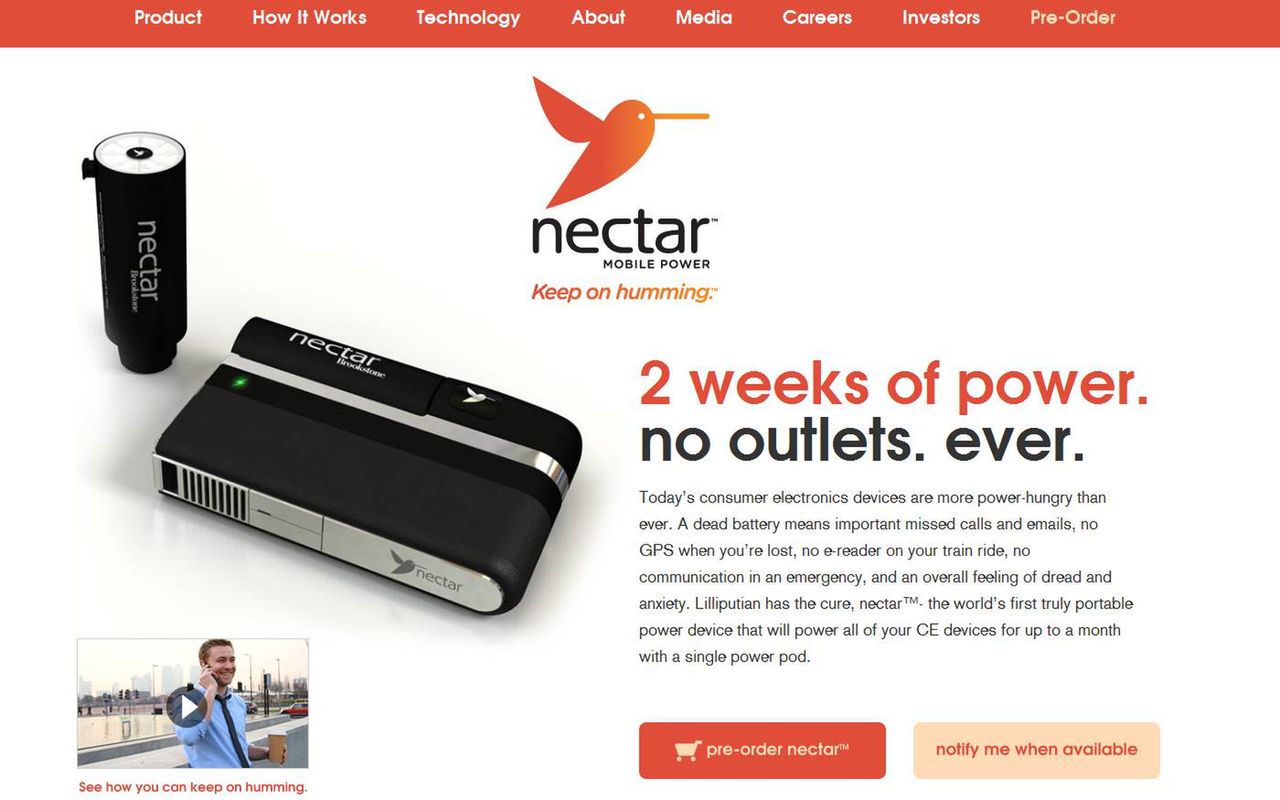Na stronie NectarPower.com można już składać zamówienia