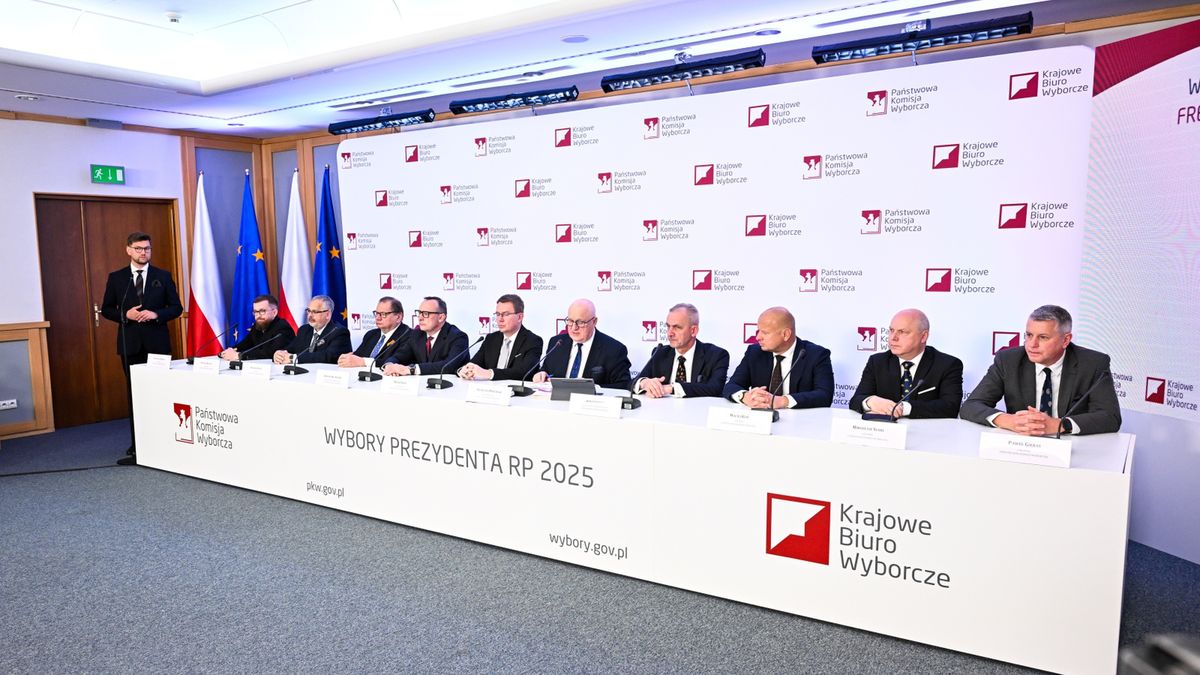Oficjalne wyniki wyborów prezydenckich 2025 przekaże PKW