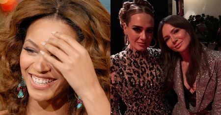 Oscary 2020. Zadowolona Kinga Rusin pozuje z Adele i wspomina after party: "Beyonce powiedziała mi, że ją przyćmiłam"