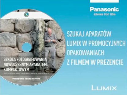 Nowe DVD "Szkoła fotografowania" dodawane do Lumixów