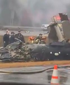 Samolot runął na autostradę w Massachusetts. Są ofiary