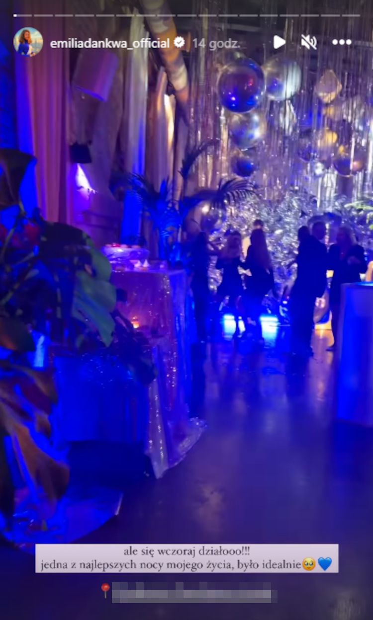 Impreza urodzinowa Emilii Dankwy z "Rodzinki.pl"