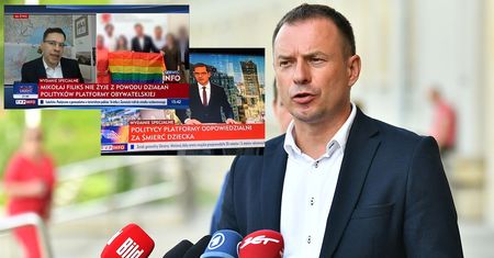 Poseł KO Piotr Borys odpowiada na atak TVP po śmierci syna posłanki. Podjął ważną decyzję