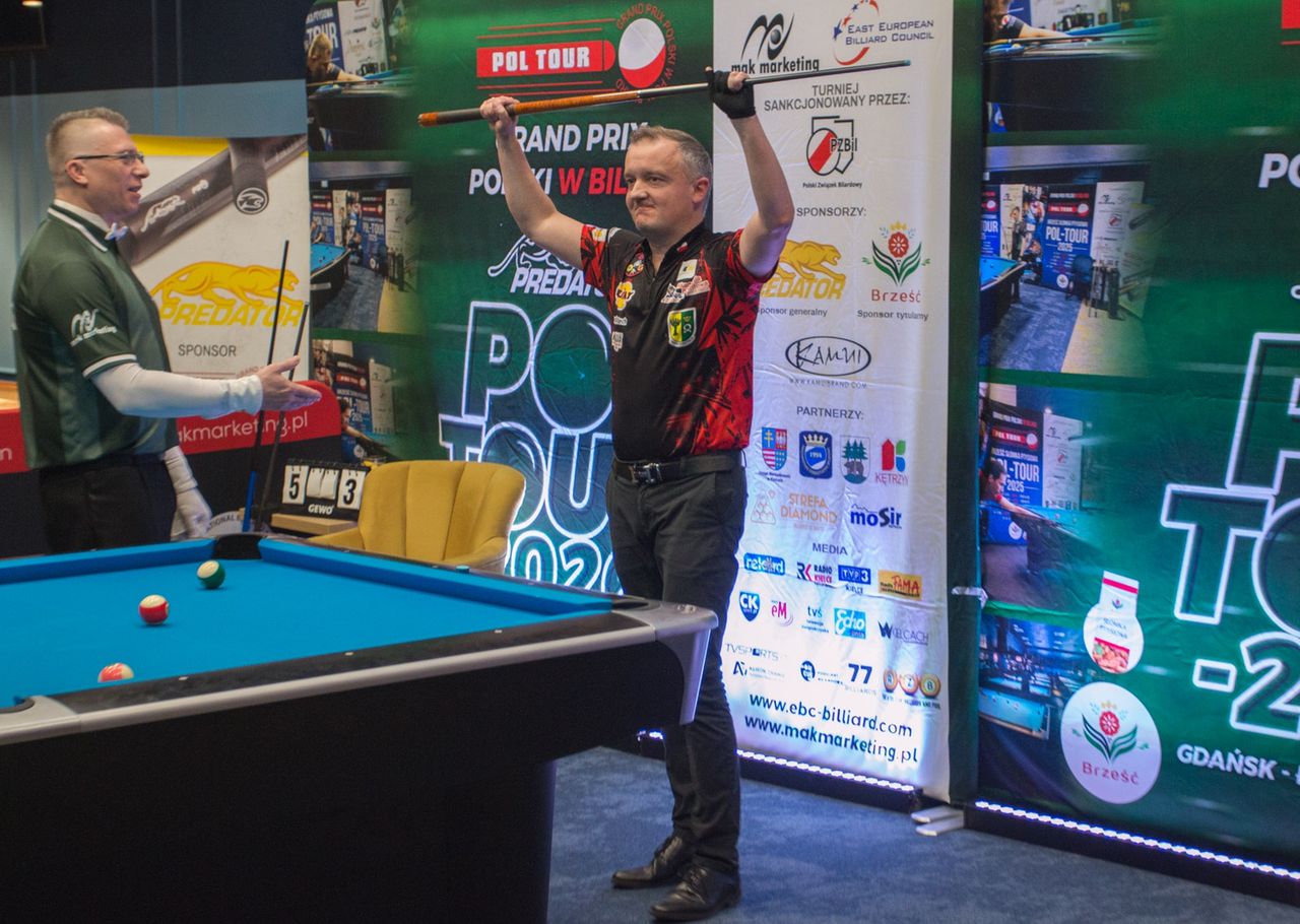 fot. mat. prasowe  Grand Prix Polski w Bilard Predator Pol Tour