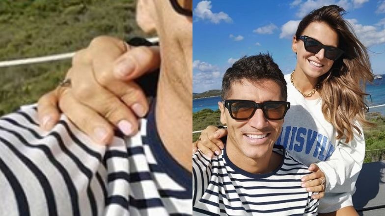 "Zalatana" Anna Lewandowska chwali się wakacjami z Robertem. Fanka: "Masz POODPRYSKIWANE paznokcie. Jesteś JAK KAŻDA Z NAS" (FOTO)