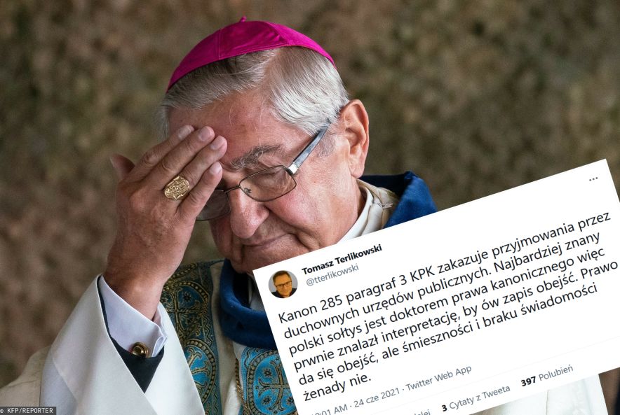 Abp Głódź został sołtysem. Terlikowski nie przebierał w słowach