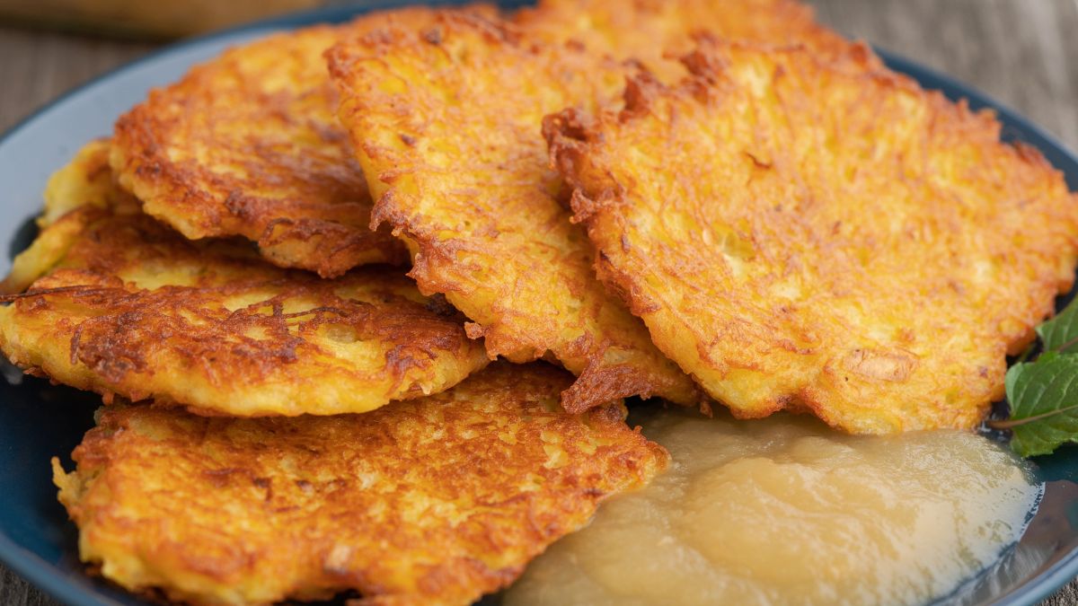 Deruny to ukraińskie placki ziemniaczane