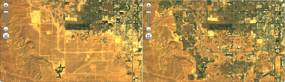Google Earth na przestrzeni dziejów, czyli jak zmienia się Ziemia 2