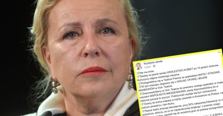 "To poniżej godności". Ostry komentarz Krystyny Jandy. Dostało się też prezydentowi